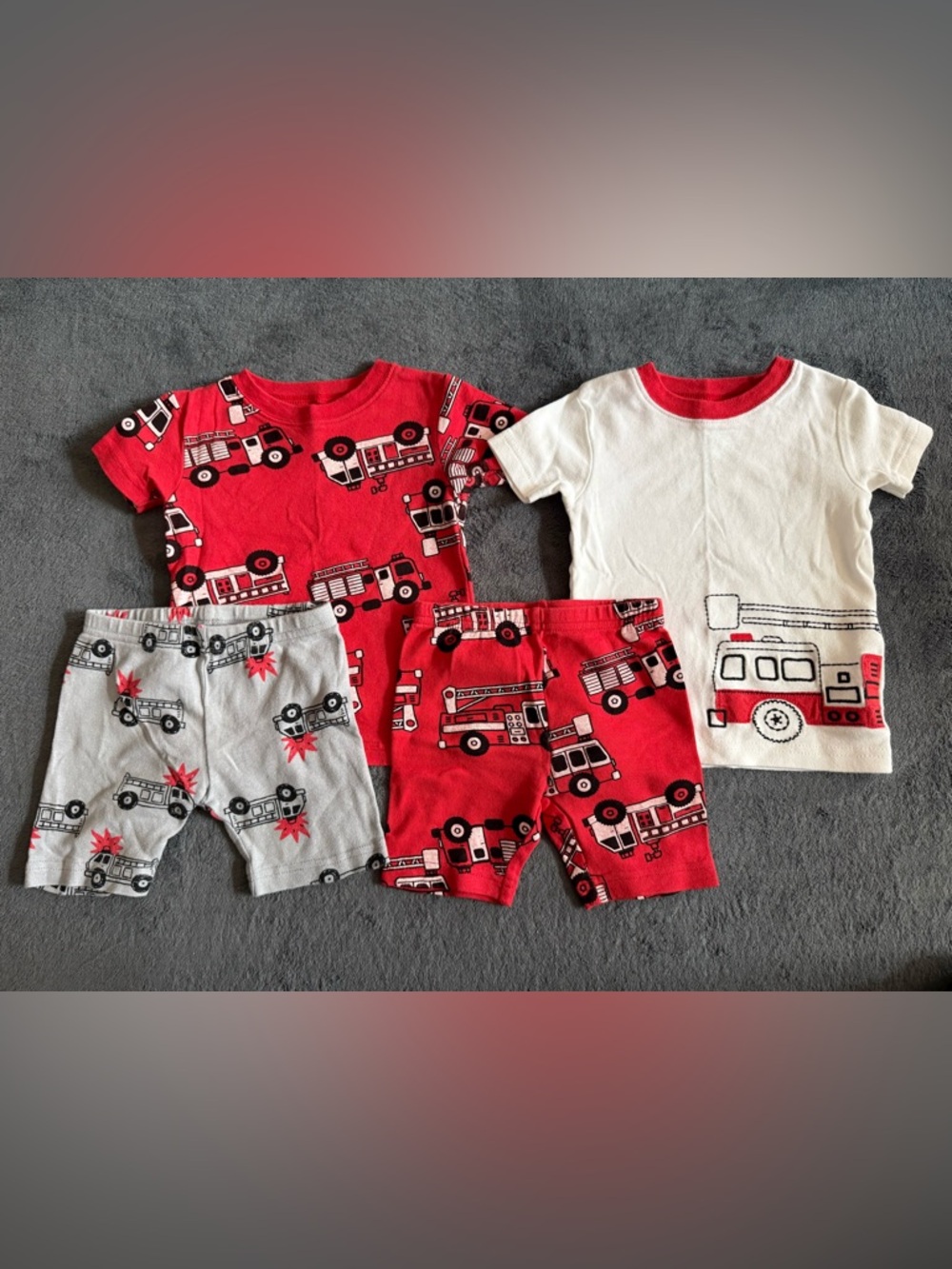 Carter's Fire Truck Pajama Set (18 month)